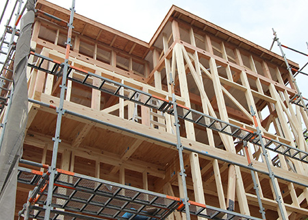 家の骨組み