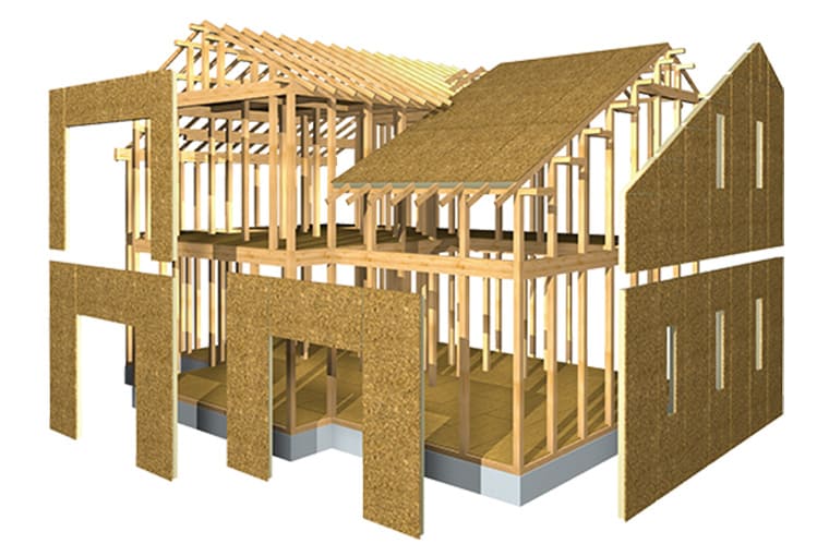 スーパーウォール工法の家づくり