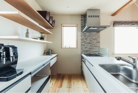 快適なキッチン空間