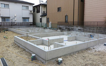家づくりの基礎工事